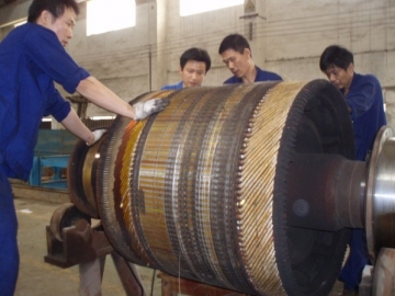 異步電動(dòng)機(jī)電容器故障維修